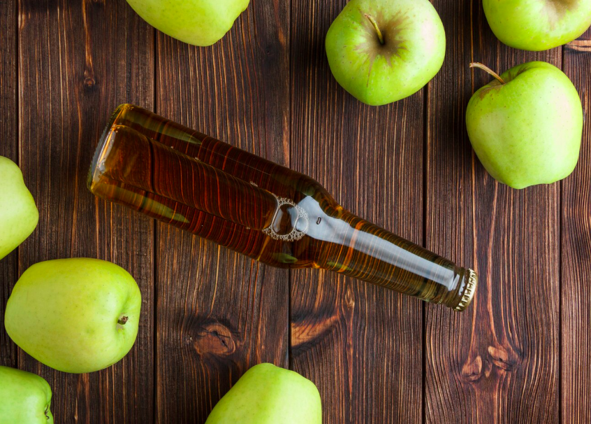 Rhum arrangé pomme verte calvados